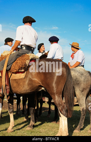 Gaucho Festival, San Antonio de Areco, Argentina Foto Stock