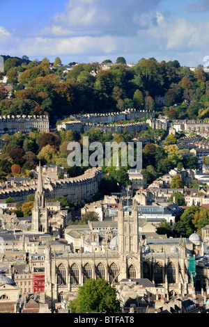 Abbazia di Bath - La Città di Bath Foto Stock