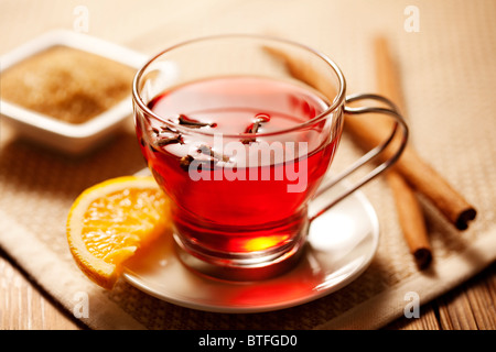 Toddy o vin brulé Foto Stock