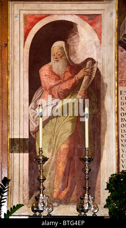 Altare della Beata Altare del Santisimo Sacromento Mezquita Cordoba Spagna affreschi Foto Stock