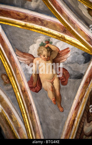 Altare della Beata Altare del Santisimo Sacromento Mezquita Cordoba Spagna affreschi Foto Stock