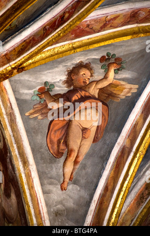 Altare della Beata Altare del Santisimo Sacromento Mezquita Cordoba Spagna affreschi Foto Stock