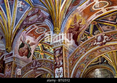 Altare della Beata Altare del Santisimo Sacromento Mezquita Cordoba Spagna affreschi Foto Stock