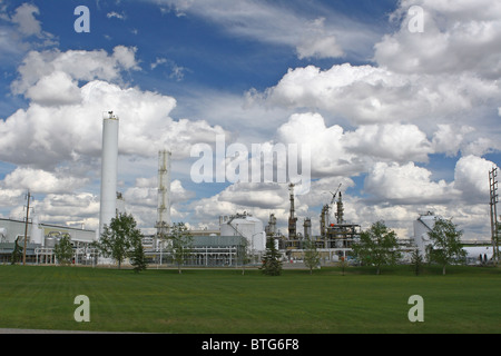 Impianto di separazione di aria nella zona centrale di Alberta, Canada Foto Stock