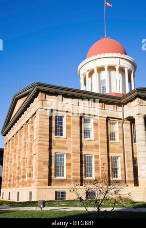 Storico Campidoglio dello Stato dell'Illinois Foto Stock