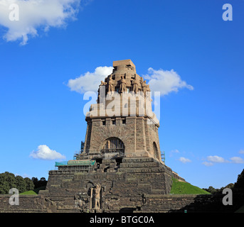 Monumento alla battaglia delle nazioni (Völkerschlachtdenkmal), 1913, Leipzig, in Sassonia, Germania Foto Stock