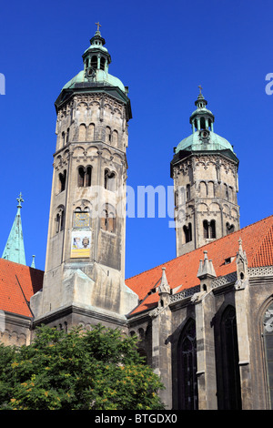 Cattedrale, Naumburg, Sassonia-Anhalt, Germania Foto Stock