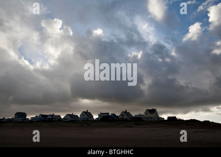 Anderby Creek, Lincolnshire Coast Ottobre 2010 Foto Stock