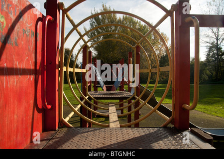 Parco giochi per bambini Canterbury Kent England Regno Unito Foto Stock