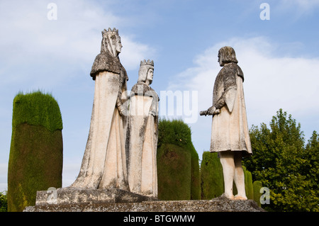 L'Alcazar de los Reyes Cristianos Cordoba Spagna Andalusia Foto Stock