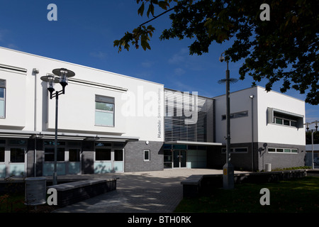 Esterni del centro di specialità, Hamble Comunità Sports College Foto Stock