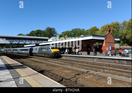 Il Wrexham e Shropshire servizio del treno a Londra in Wellington stazione ferroviaria Foto Stock