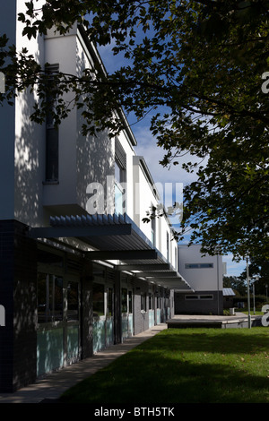 Esterni del centro di specialità, Hamble Comunità Sports College Foto Stock