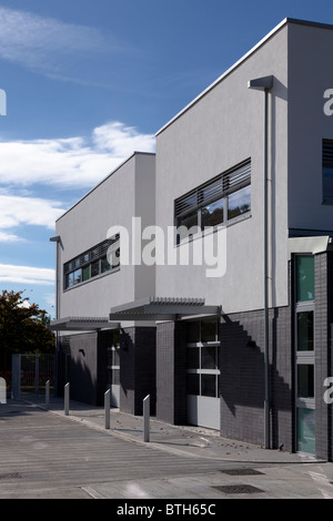 Esterni del centro di specialità, Hamble Comunità Sports College Foto Stock