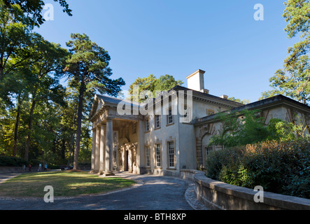 Swan House, un inizio xx secolo Buckhead mansion ora parte dell'Atlanta History Center, Buckhead di Atlanta, Georgia, Stati Uniti d'America Foto Stock