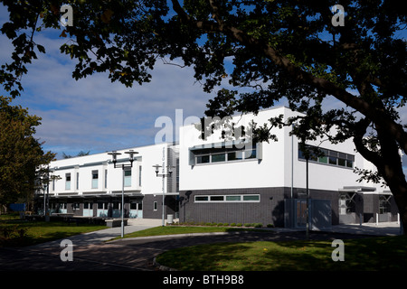 Esterni del centro di specialità, Hamble Comunità Sports College Foto Stock