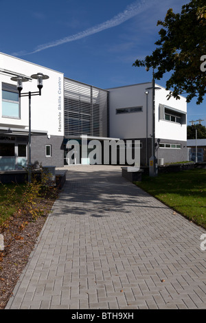 Esterni del centro di specialità, Hamble Comunità Sports College Foto Stock