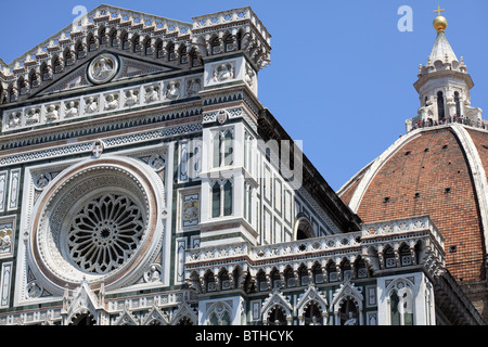 Il Duomo di Santa Maria del Fiore a Firenze, Italia Foto Stock