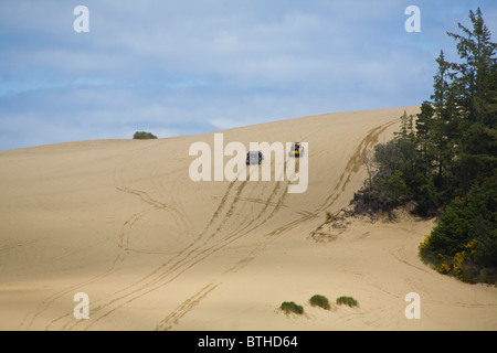 Atv in Oregon Dunes National Recreation Area Nord di Coos Bay Oregon Foto Stock