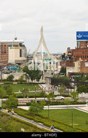 Zakim Bridge Boston, Massachusetts Foto Stock