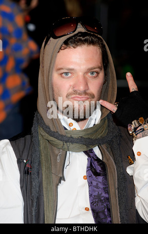 Bam Margera assiste il Jackass 3D Premiere, Cinema IMAX, Londra, 2 novembre 2010. Foto Stock