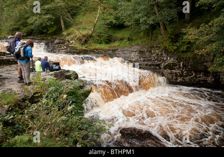 Forza Stainforth, vicino a Settle, North Yorkshire Foto Stock