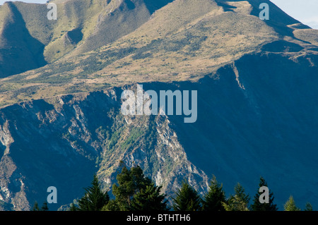 Wanaka viste,Harris montagne,Wanaka,Isola del Sud,Nuova Zelanda Foto Stock