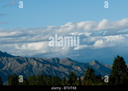 Wanaka viste,Harris montagne,Wanaka,Isola del Sud,Nuova Zelanda Foto Stock