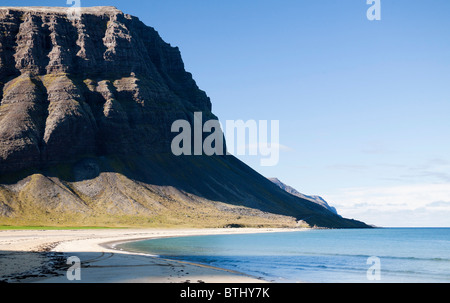 A nord-ovest dell'Islanda Foto Stock