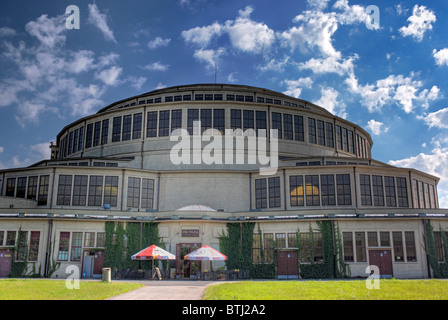 Centennial Hall (1913), il Sito Patrimonio Mondiale dell'UNESCO, Wroclaw, Bassa Slesia, Polonia Foto Stock