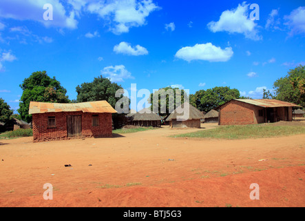 Villaggio, Acholiland, Uganda, Africa orientale Foto Stock