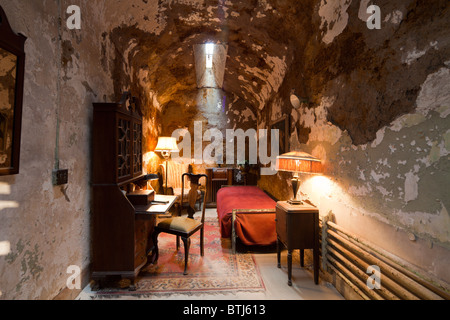 Al Capone cella, stato orientale penitenziario (ESP), Philadelphia, Pennsylvania, STATI UNITI D'AMERICA Foto Stock