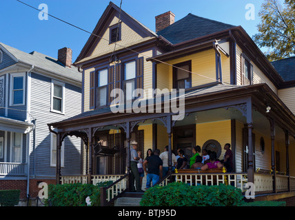 Martin Luther King casa natale, 501 Auburn Avenue, Martin Luther King Jnr National Historic Site, Atlanta, Georgia, Stati Uniti d'America Foto Stock