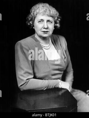 Bess Truman (1885-1982), First Lady 1945-1953, 1946. Foto Stock