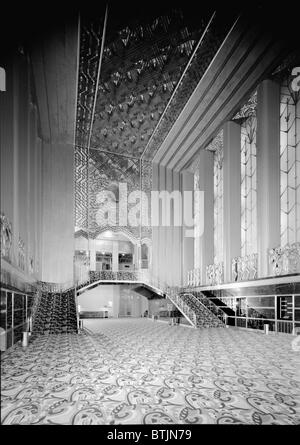 Teatri e Cinema, la Paramount Theatre, interno, Grand Hall, 2025 Broadway di Oakland, California, circa 1932. Foto Stock