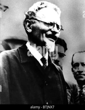 Leon Trotsky, 1929. Foto Stock