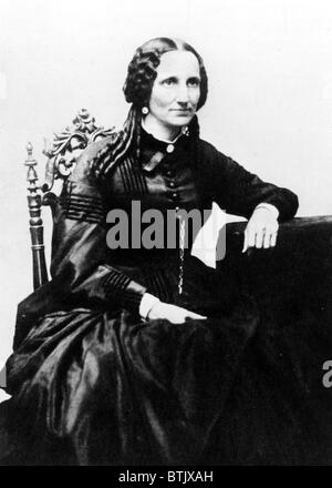 Mary Baker Eddy, fondatore della Scienza Cristiana, circa 1867 Foto Stock