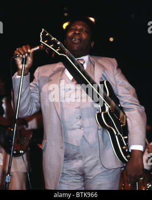 B.B. Re, 1979, Millrun Playhouse Theatre a tutto tondo, Niles, Illinois. Foto Stock