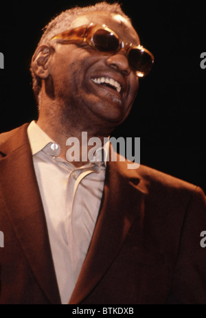 Ray Charles, circa 1986. Foto Stock