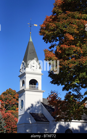 Alfred Chiesa Parrocchiale, York County, Maine, New England, STATI UNITI D'AMERICA Foto Stock