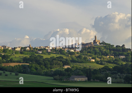 Potenza picena italia le marche Foto Stock