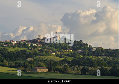 Potenza picena italia le marche Foto Stock