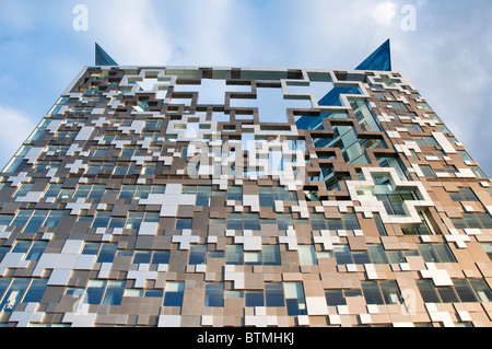 Il recentemente costruito "cubo' edificio, a Birmingham, Regno Unito Foto Stock