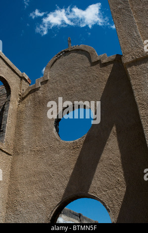 Vecchia chiesa resti in Colorado Antonito Foto Stock