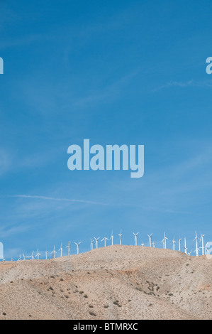 Un wind installazione nella California del sud Foto Stock