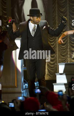 Good Morning America GMA Concerto con usher Foto Stock