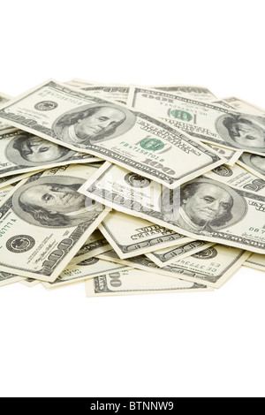 Dollari US Close up per lo sfondo Foto Stock