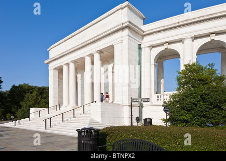 Arlington, VA - Settembre 2009 - Arlington Memorial Anfiteatro al Cimitero Nazionale di Arlington in Arlington, Virginia Foto Stock