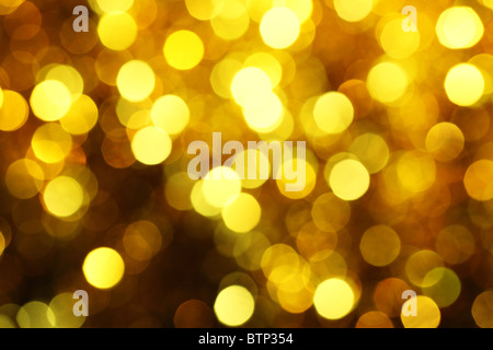 Abstract le luci di Natale come sfondo Foto Stock