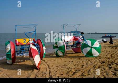 Asia, Cina Guangdong, Zhuhai Beach Foto Stock